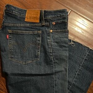 Levi's Women’s Blue Straight Jeans